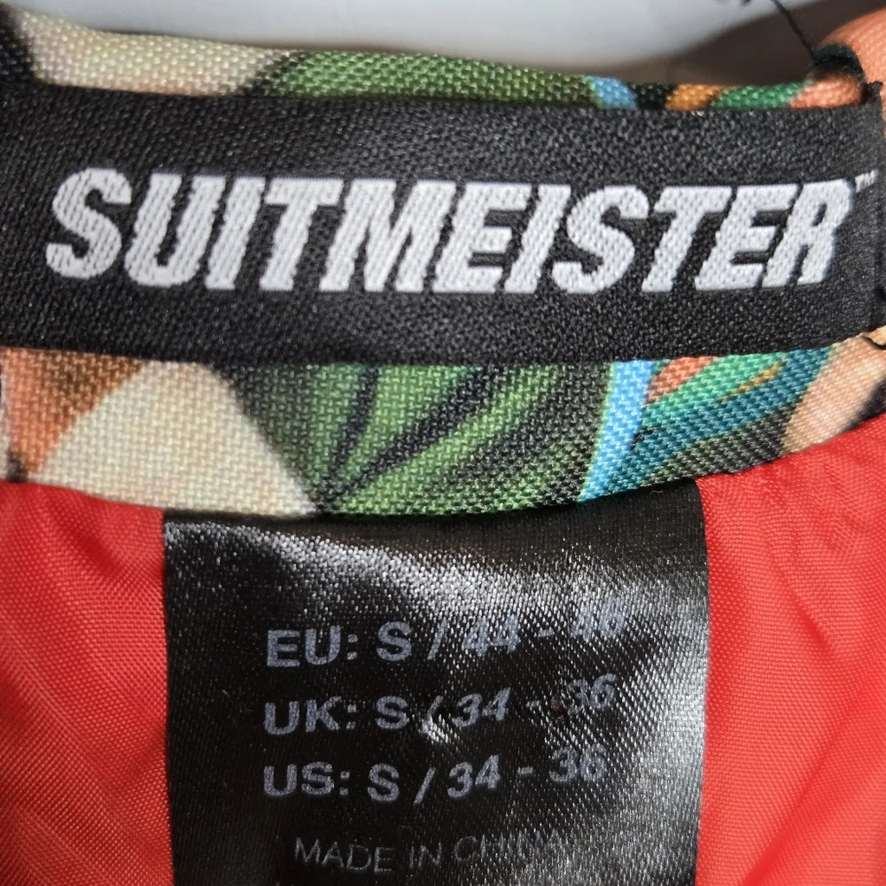 Suitmeister‎ Sport Coat Blazer Small 34 36 Buddy The Elf Christmas Holiday Party